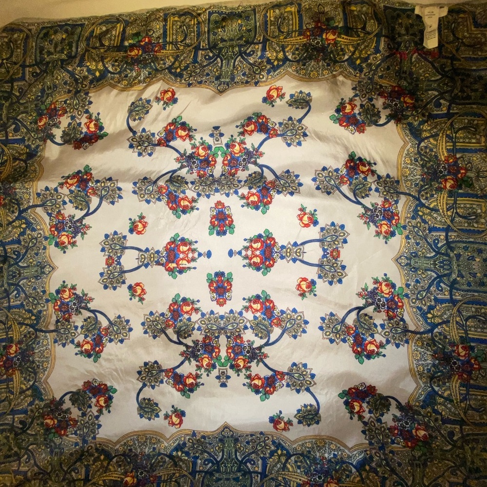 Johnny Was  Patterned Scarf - Picture 3 of 6